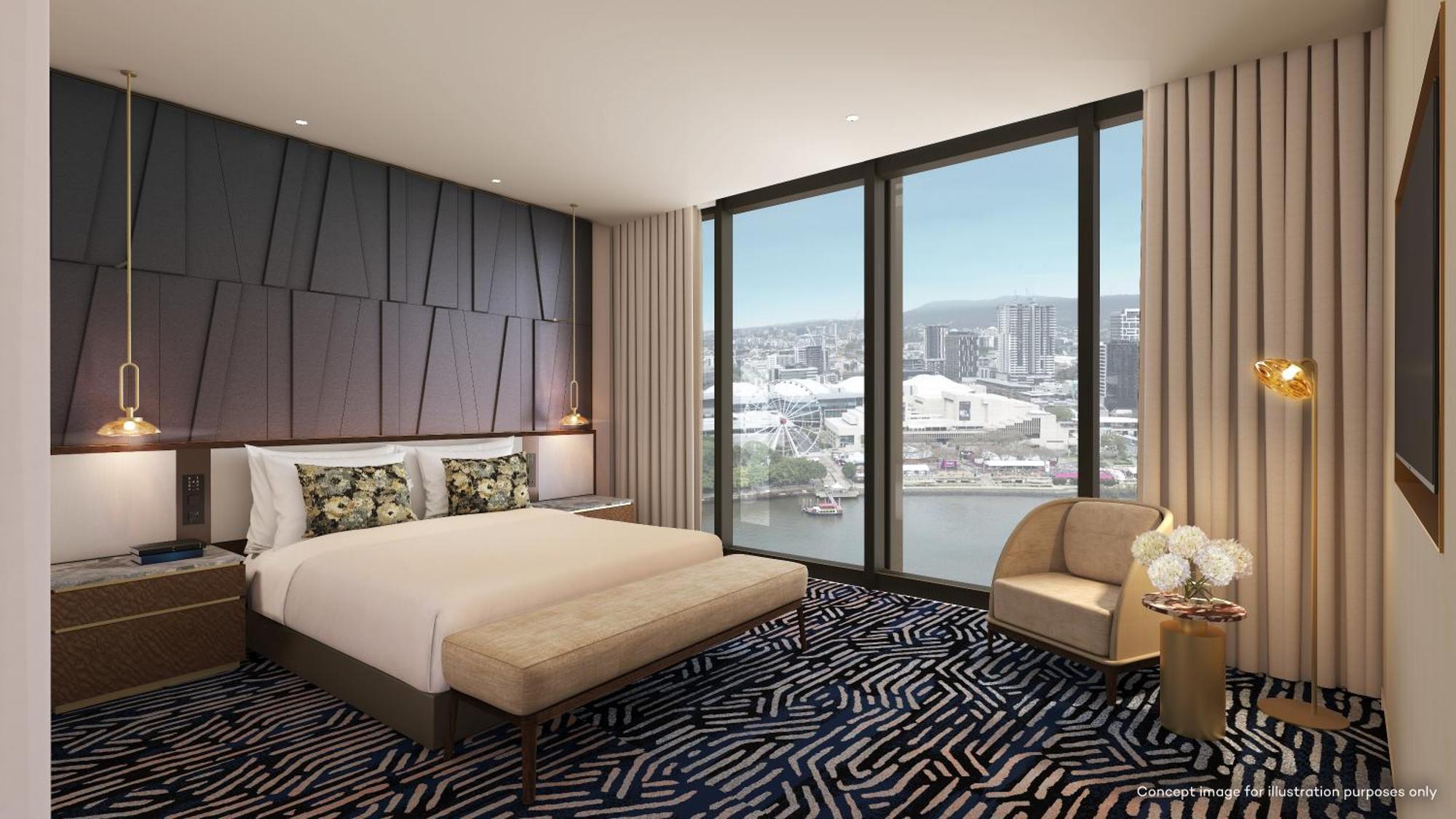 Hotel The Star Grand Brisbane Exterior foto